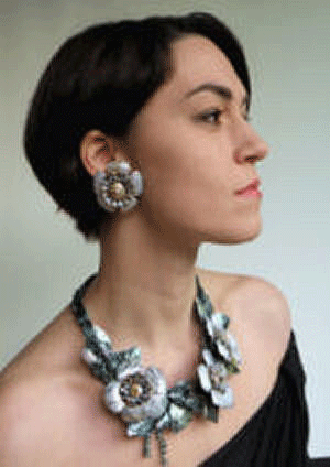 Girl with necklace